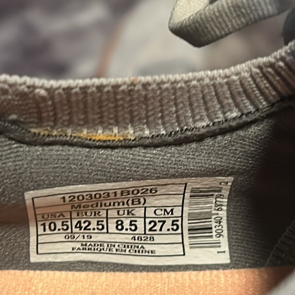 EUC - Brooks Ricochet 2 Womens Sneaker Running Shoes - Grey/Cantaloupe/Grape - Picture 8 of 8